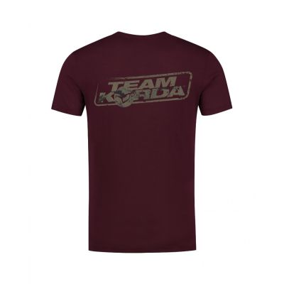 KORDA TK DIGI KAMO TEE BURGUNDY