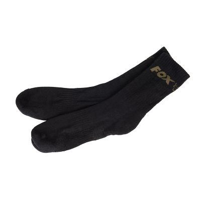 FOX BLACK SOCKS 44-47 3kom