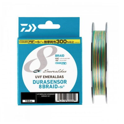 DAIWA UVF EMERALDAS DURASENSOR 8 BRAID+Si2 0.06mm 150mt