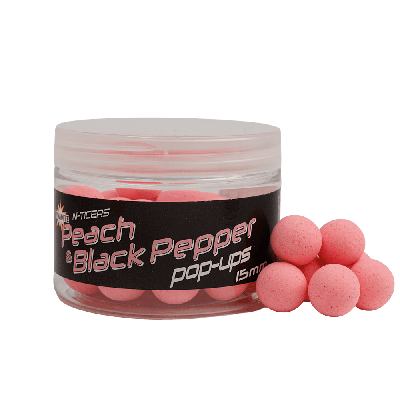 DYNAMITE BAITS N-TICERS PEACH & PEPER POP UP 12mm