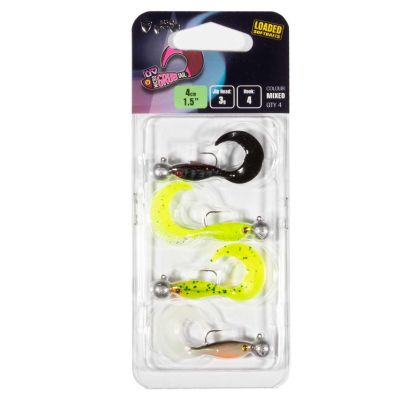 FOX RAGE MICRO GRUB TAIL UV LOADED MIXEDE 4cm 3g