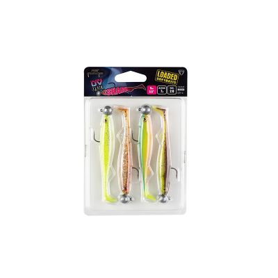 FOX RAGE UV SLICK SHAD MIXED 7cm 5gr 