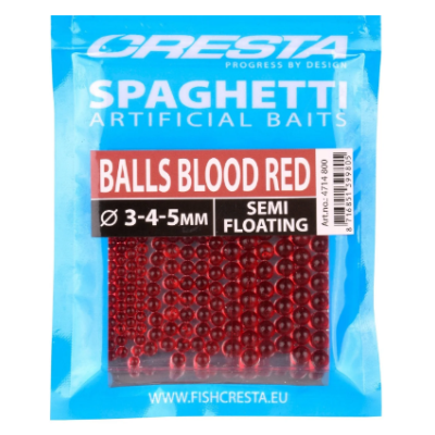 CRESTA SPAGHETTI BALLS BLOOD RED
