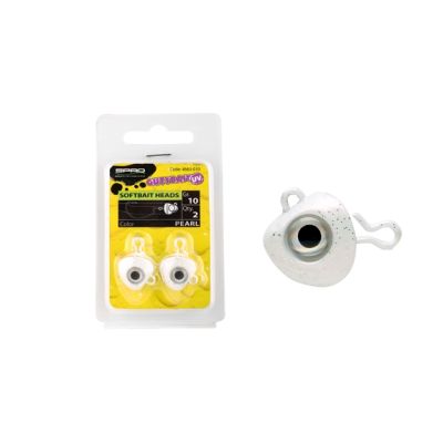 GUTSBAIT UV HEADS 10gr - PEARL
