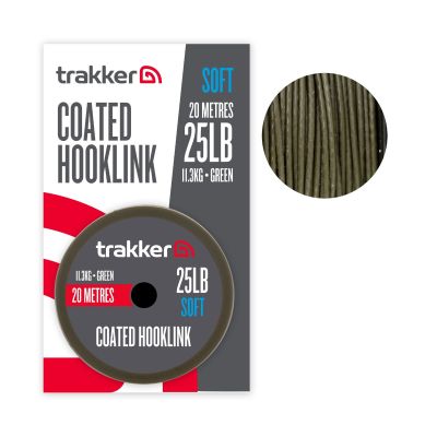 TRAKKER SOFT COATED HOOKLINK 25lb