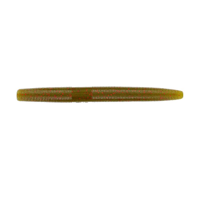 YAMAMOTO SENKO 4’’ 357 LIGHT GREEN PUMKIN RED FLACKE