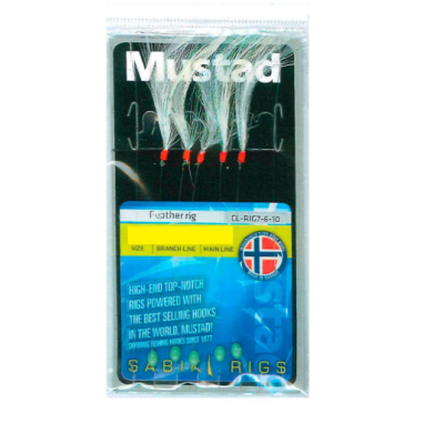 MUSTAD SABIKI FEATHER 7 br.4