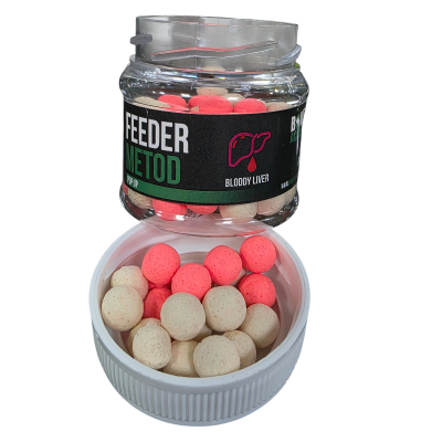 BOILIE ACADEMY FEEDER METHOD POP UP BLOODY LIVER 8mm