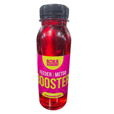 BOILIE ACADEMY FEEDER METHOD BOOSTER STRAWBERRY 250ml