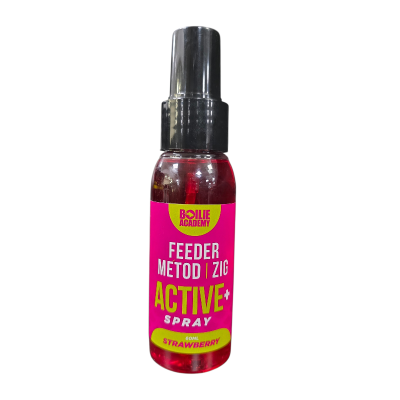 BOILIE ACADEMY FEEDER METHOD ACTIVE SPRAY STRAWBERRY 60ml
