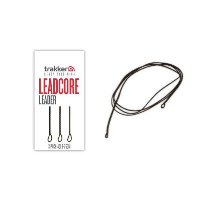 TRAKKER LEADCORE LEADER 3 pack (75cm)