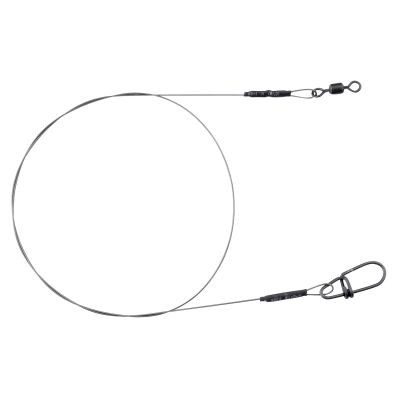 SPRO MATTE BLACK LEADER 1x1 TITANIUM WIRE 40cm 20kg