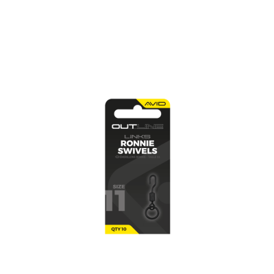 AVID CARP OUTLINE RONNIE SWIVELS size 11