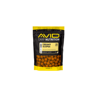 AVID CARP BOILIE CREAMY SCOPEX 20mm 1kg