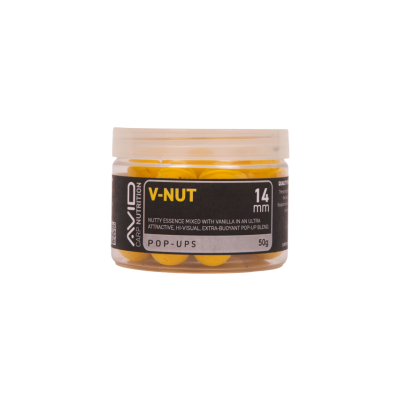 AVID CARP V-NUT YELLOW POP-UP 14mm 