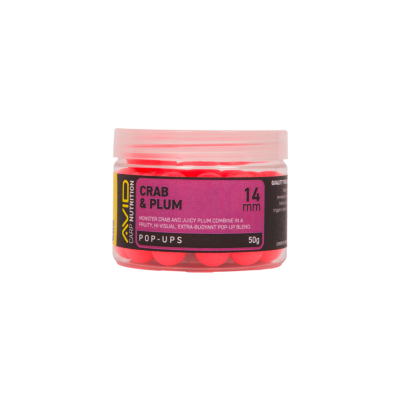 AVID CARP PINK POP-UP CRAB & PLUM 14mm 