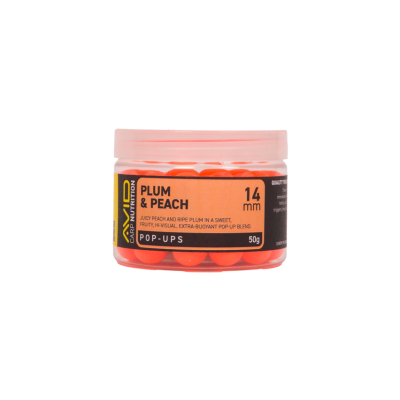 AVID CARP ORANGE POP-UP PLUM & PEACH 14mm 