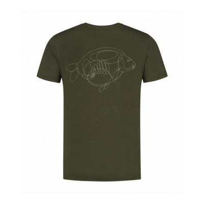 KORDA ONE LINER TEE OLIVE
