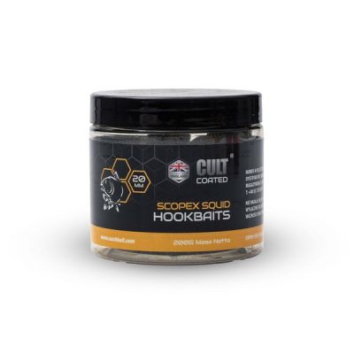 NASH SCOPEX SQUID CULT COATED HOOKBAITS 20mm