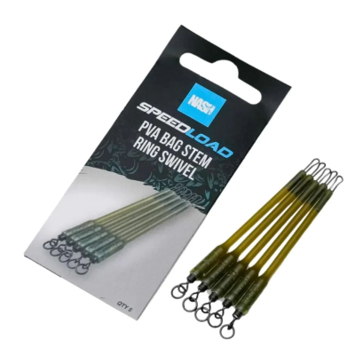 NASH SPEEDLOAD PVA BAG STEM RING SWIVEL