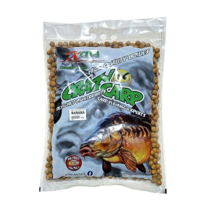 XTRA BAITS CRAZY CARP BANANA BOILE 16mm 4kg