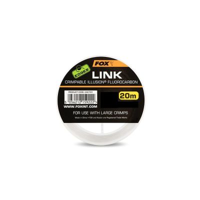 FOX LINK CRIMPABLE ILLUSION FLUOROCARBON 0.53mm 20mt