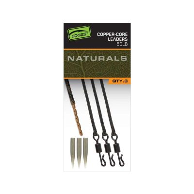FOX EDGES NATURALS COPPER CORE LEADERS 50lb