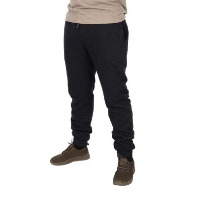 FOX COLLECTION SHERPA JOGGERS BLACK ORANGE