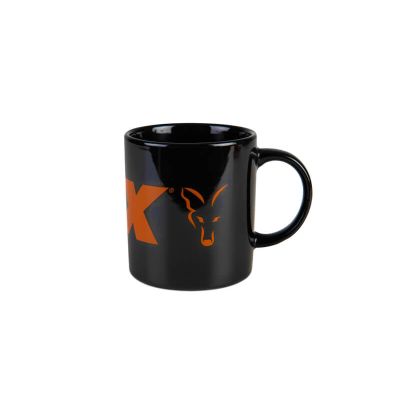 FOX COLLECTION MUG BLACK ORANGE
