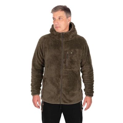 FOX KHAKI HD PREMIUM FULL ZIP TEDDY JACKET XXXL