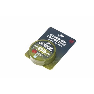 NASH CLING -ON LEADCORE WEED GREEN 45lb 7mt