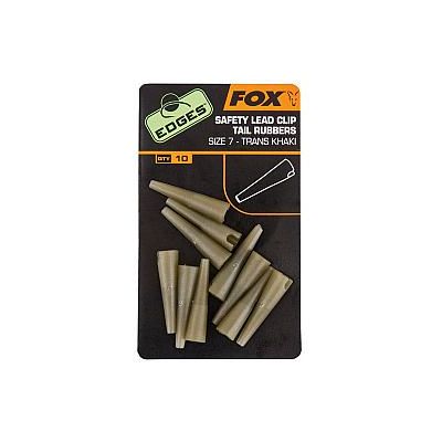 FOX SAFETY LEAD CLIP TAIL RUBBERS SIZE 7