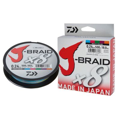 DAIWA J-BRAID X8 MULTICOLOR 150mt
