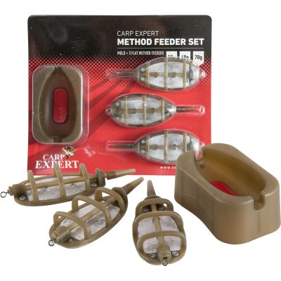 CARP EXPERT METHOD FEEDER SET 50+60+70+kalup