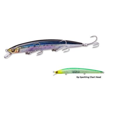 MEGABASS COOKAI SLIM 140F GP SPARKLING CHART HEAD