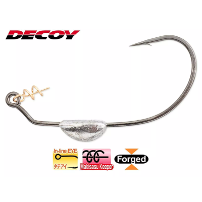 DECOY WORM 130 MAKISASU WEIGHTED 4/0 2.5gr