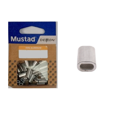 MUSTAD STOPICE OVAL ALUMINIUM 1.4mm
