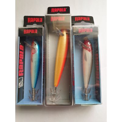 RAPALA SQUID SET 3 (SQ11 GFR2 / SQ09 BRH / Q09 B )