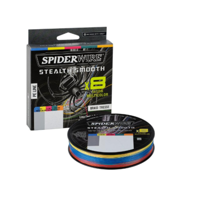 SPIDERWIRE STEALTH SMOOTH X8 MULTICOLOR 300mt