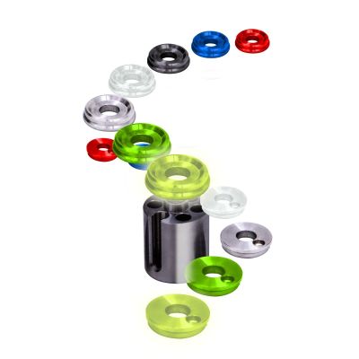 SOLAR LOCK & LOAD INDICATOR END CAPS x2