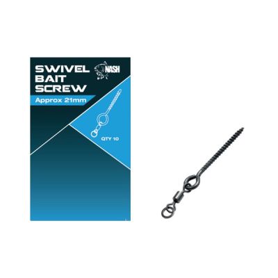NASH SWIVEL BAIT SCREW 21mm