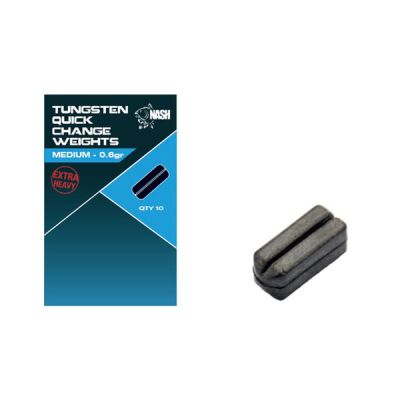 NASH TUNGSTEN QUICK CHANGE WEIGHTS MEDIUM 0.6gr