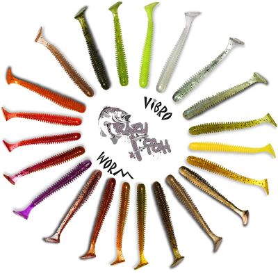 VIBRO WORM FLOATING 85mm