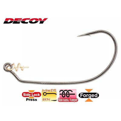 DECOY MAKISASU HOOK WORM 30 size 4
